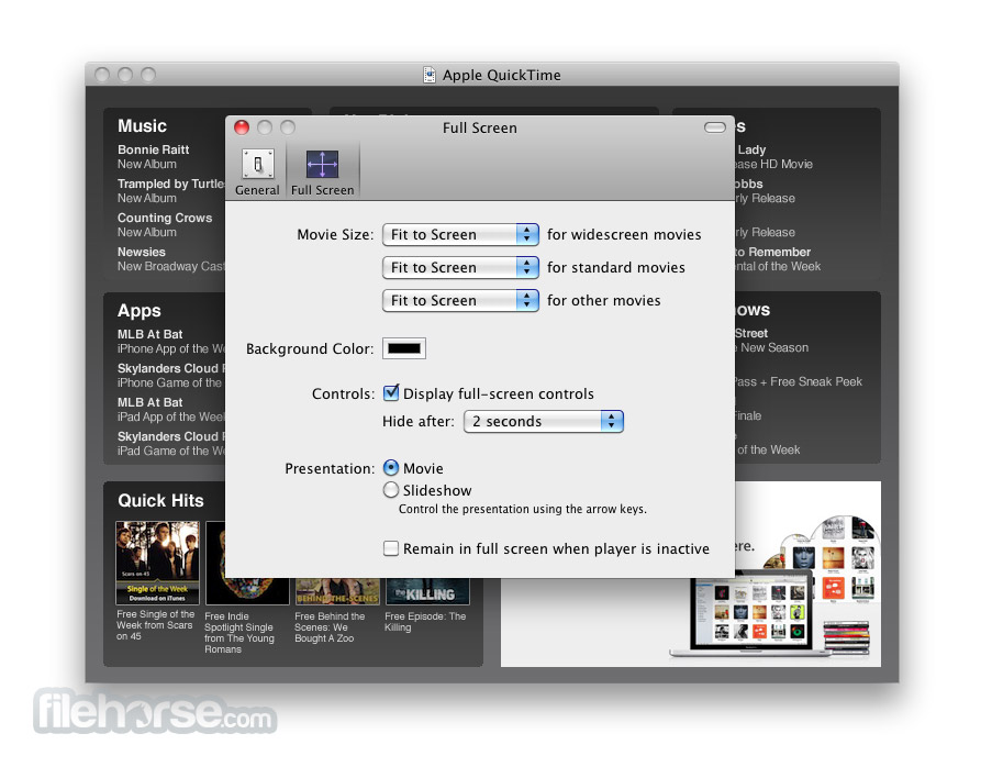 Quicktime player 9 mac download free